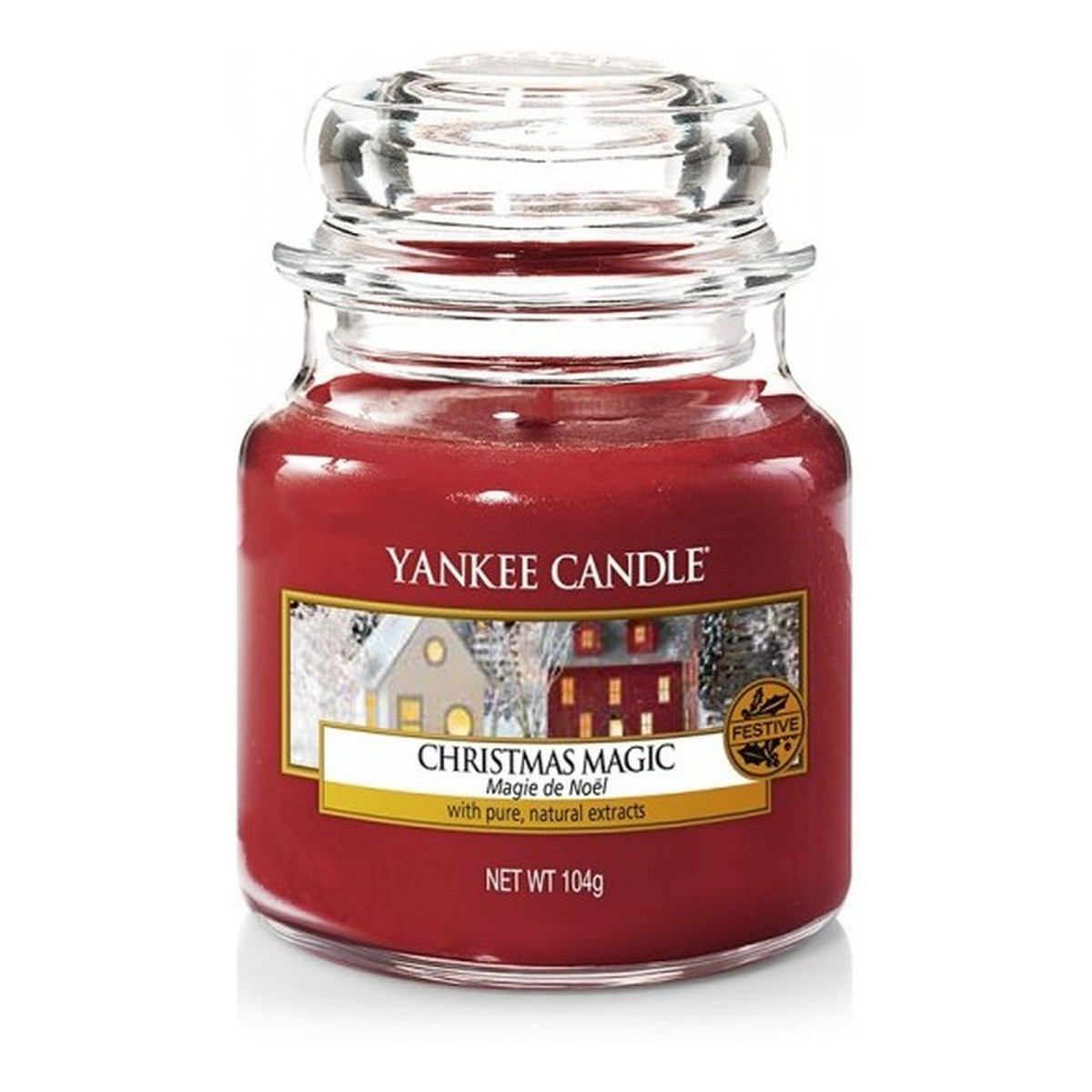 Yankee Candle Świeca zapachowa mały słój christmas magic 104g