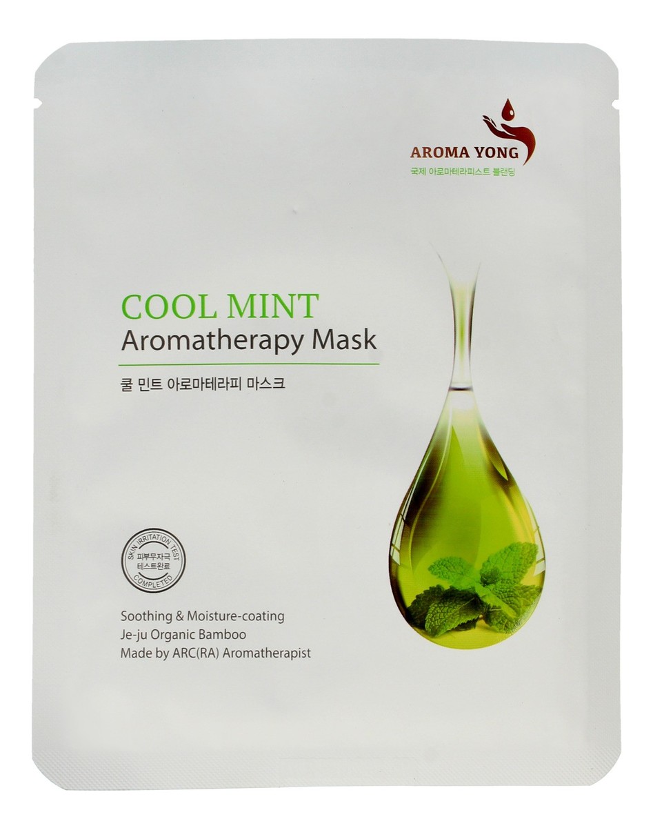 Aromatherapy Maska w płacie Cool Mint