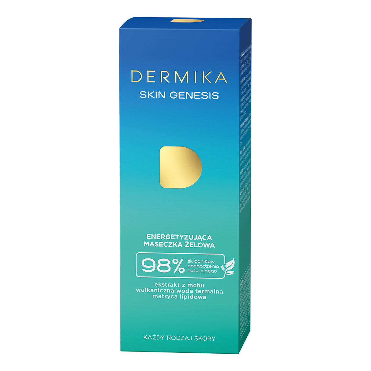 Dermika Skin Genesis 30-40+ Energetyzująca maseczka żelowa każdy rodzaj skóry 50ml