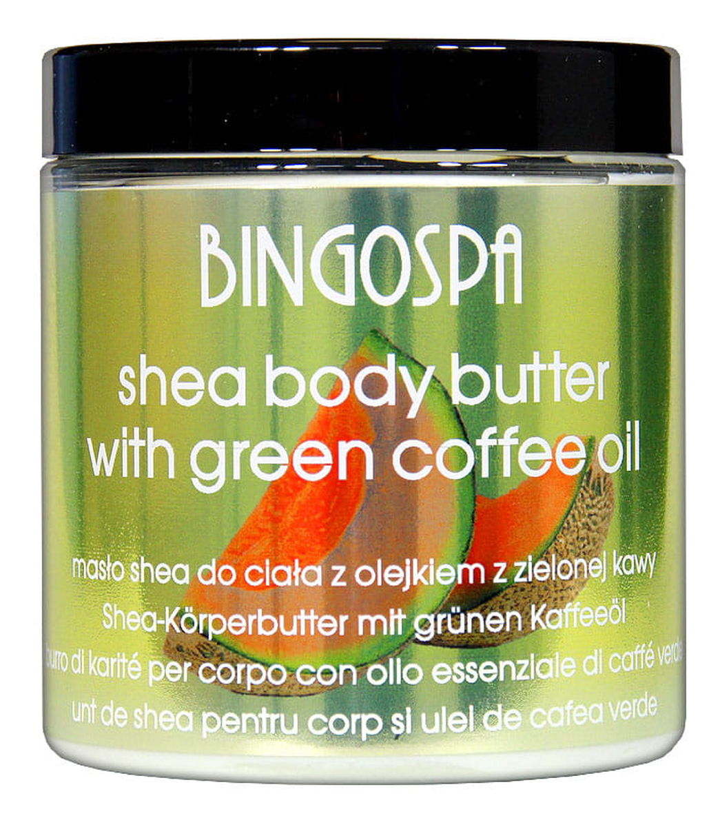Masło shea do ciała z olejkiem z zielonej kawy 250g