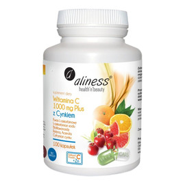 Aliness_witamina c 1000mg z cynkiem plus suplement diety 100 kapsułek