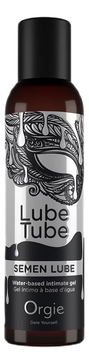 Żel intymny na bazie wody o konsystencji imitującej spermę