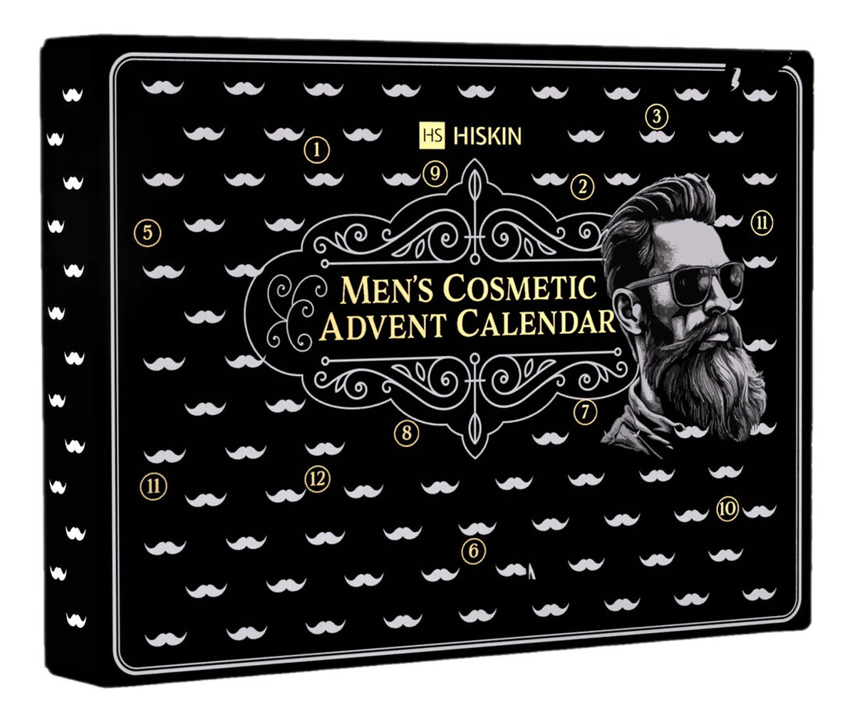 Men's cosmetic advent calendar kalendarz adwentowy dla mężczyzny 12szt