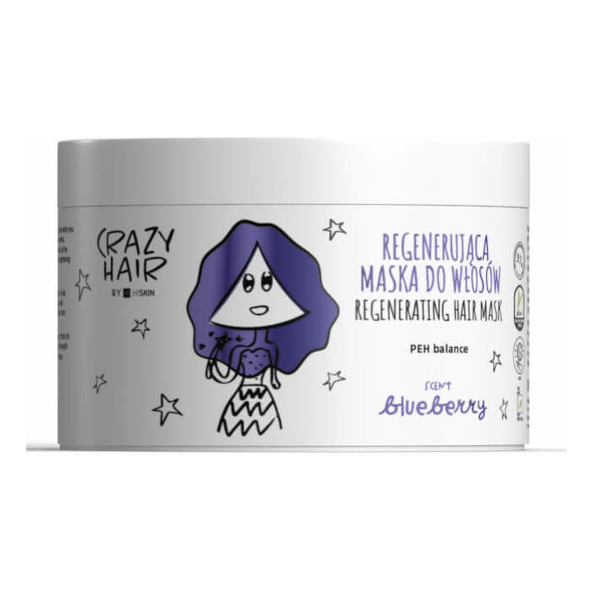 Hiskin Crazy Maska na noc blueberry 300ml