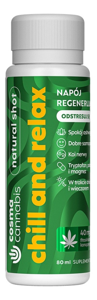 Chill and relax naturalny shot regenerujący