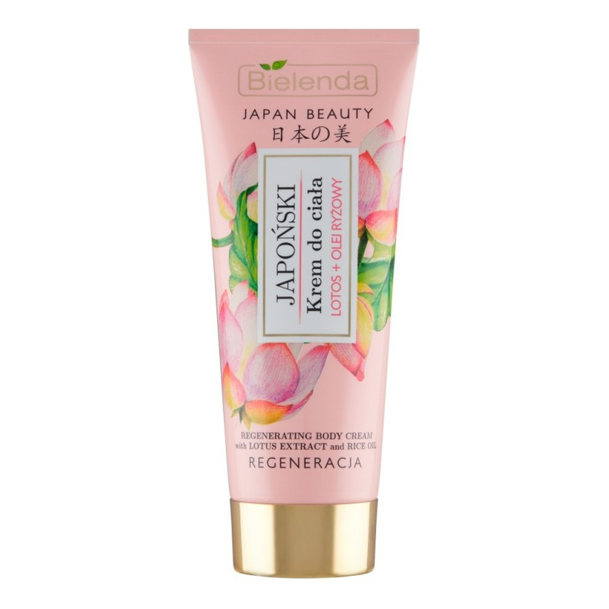 Bielenda Japan Beauty Japoński krem do ciała Lotos+ Olej Ryżowy 200ml