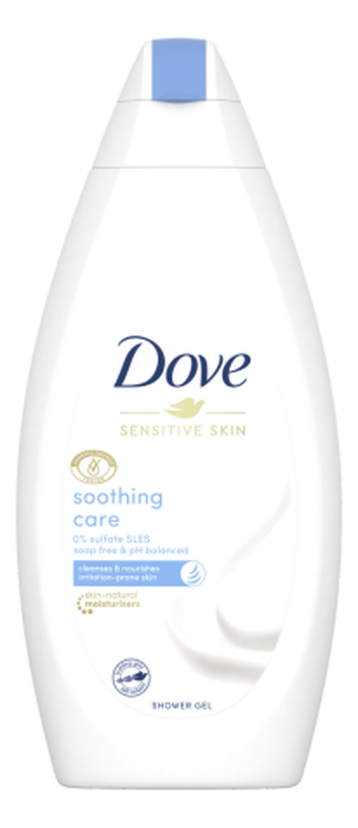 Żel pod prysznic Dove Soothing Care Sensitive Skin