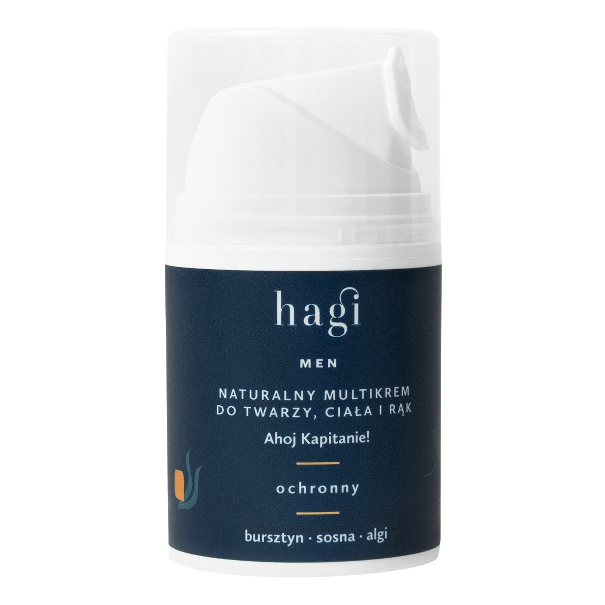 Hagi Ahoj Kapitanie Multikrem do twarzy ciała i rąk ochronny 50ml