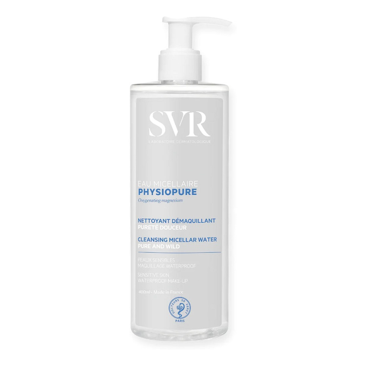 SVR Physiopure micellar water płyn micelarny do demakijażu 400ml