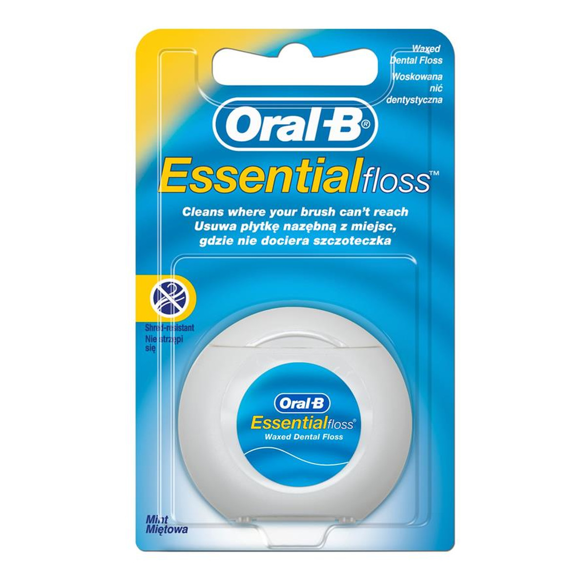 Oral-B Essential Floss Nić Dentystyczna Waxed woskowana