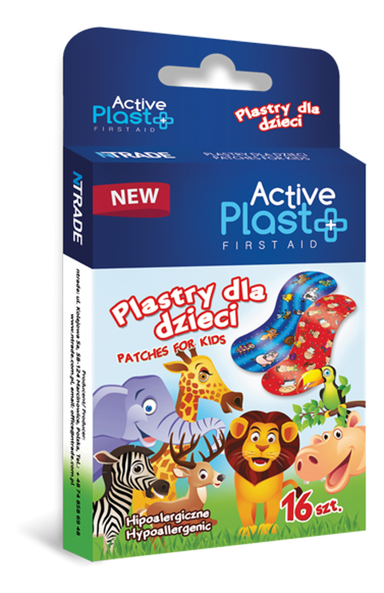 Plastry Opatrunkowe Dla Dzieci