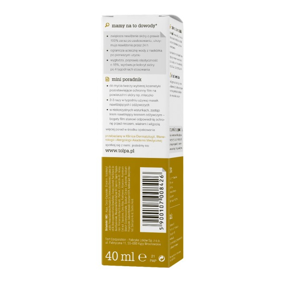 Tołpa Lipidro Odżywczy Krem Regenerujący Bogaty 40ml