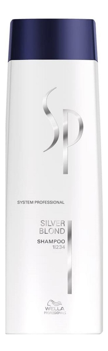 Sp silver blond shampoo szampon do chłodnych odcieni blond