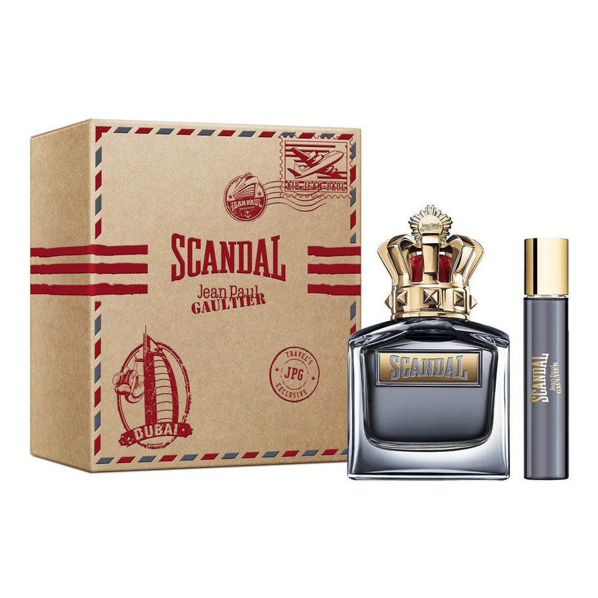 Jean Paul Gaultier Scandal Pour Homme Zestaw woda toaletowa spray 100ml + woda toaletowa spray 20ml