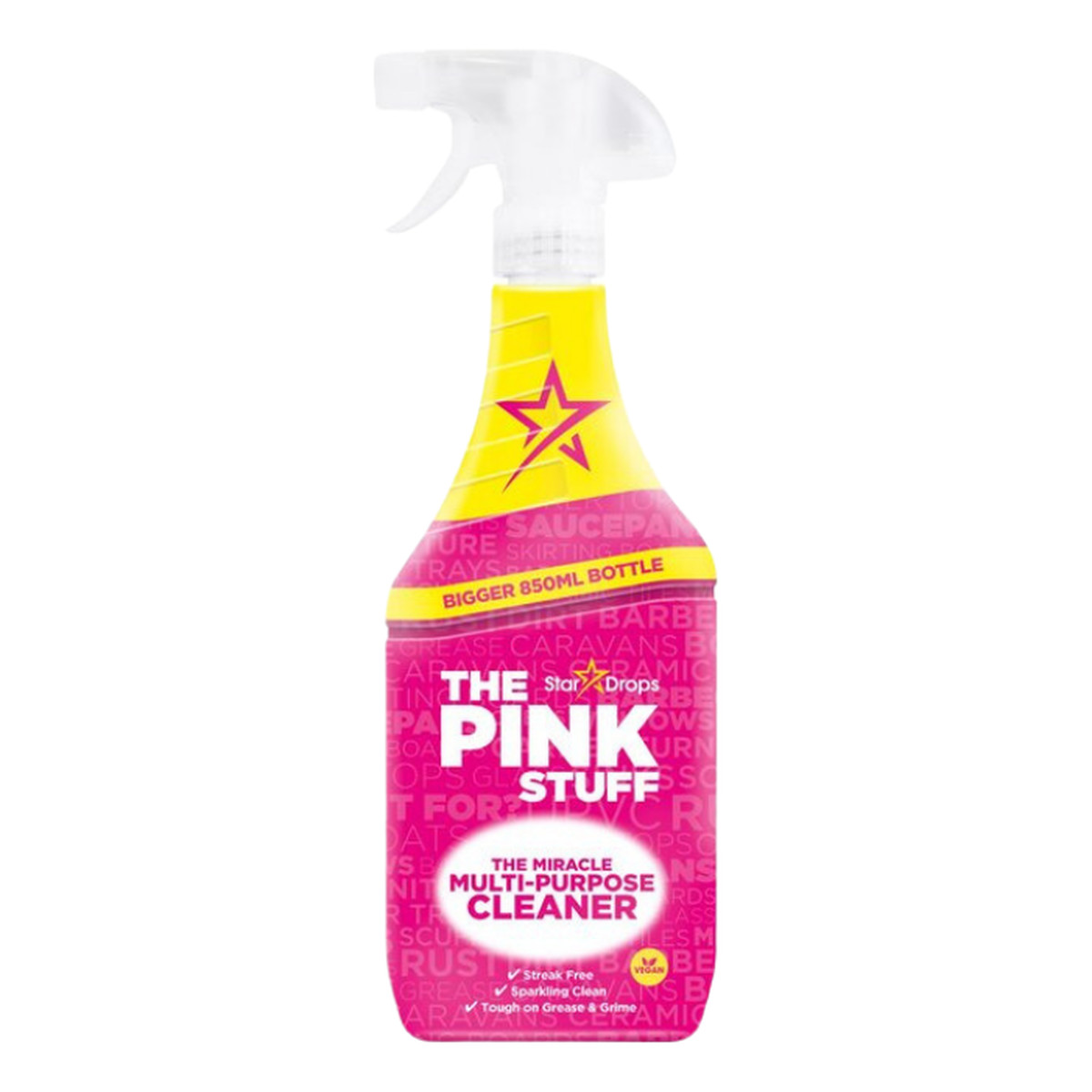 Star Drops The Pink Stuff The Miracle Multi-Purpose Cleaner Wielofunkcyjny Spray Czyszczący 850ml