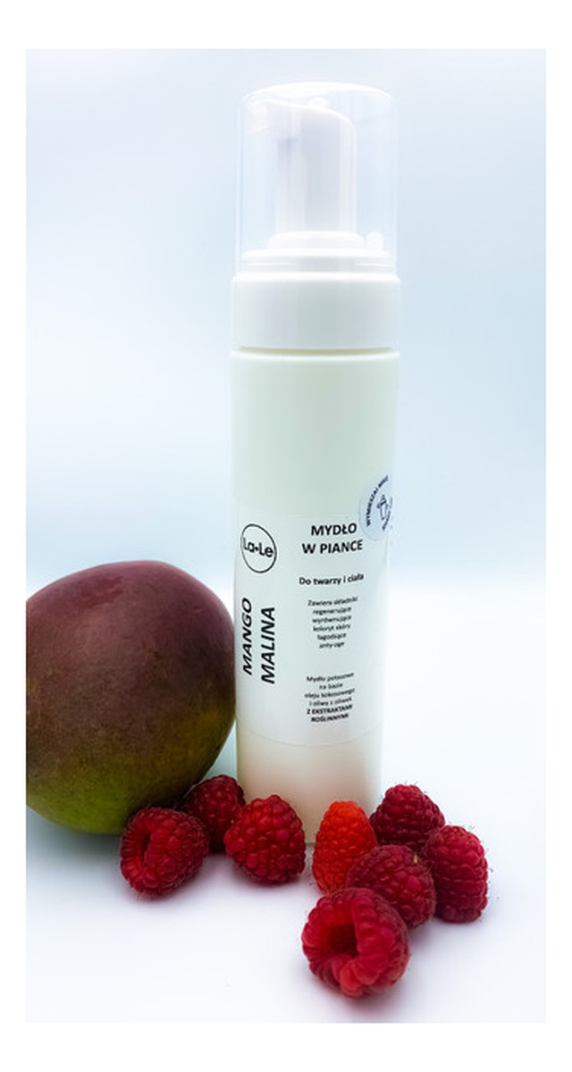 Mydło potasowe w piance Mango Malina