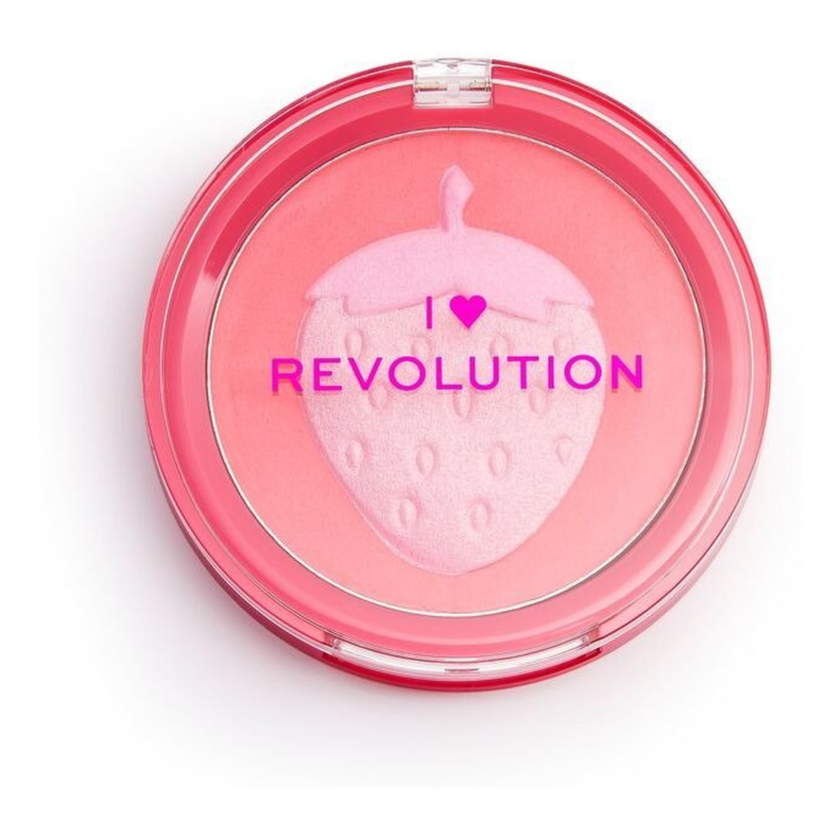 Makeup Revolution I HEART MAKEUP Roz do policzków Fruity Blusher Strawberry