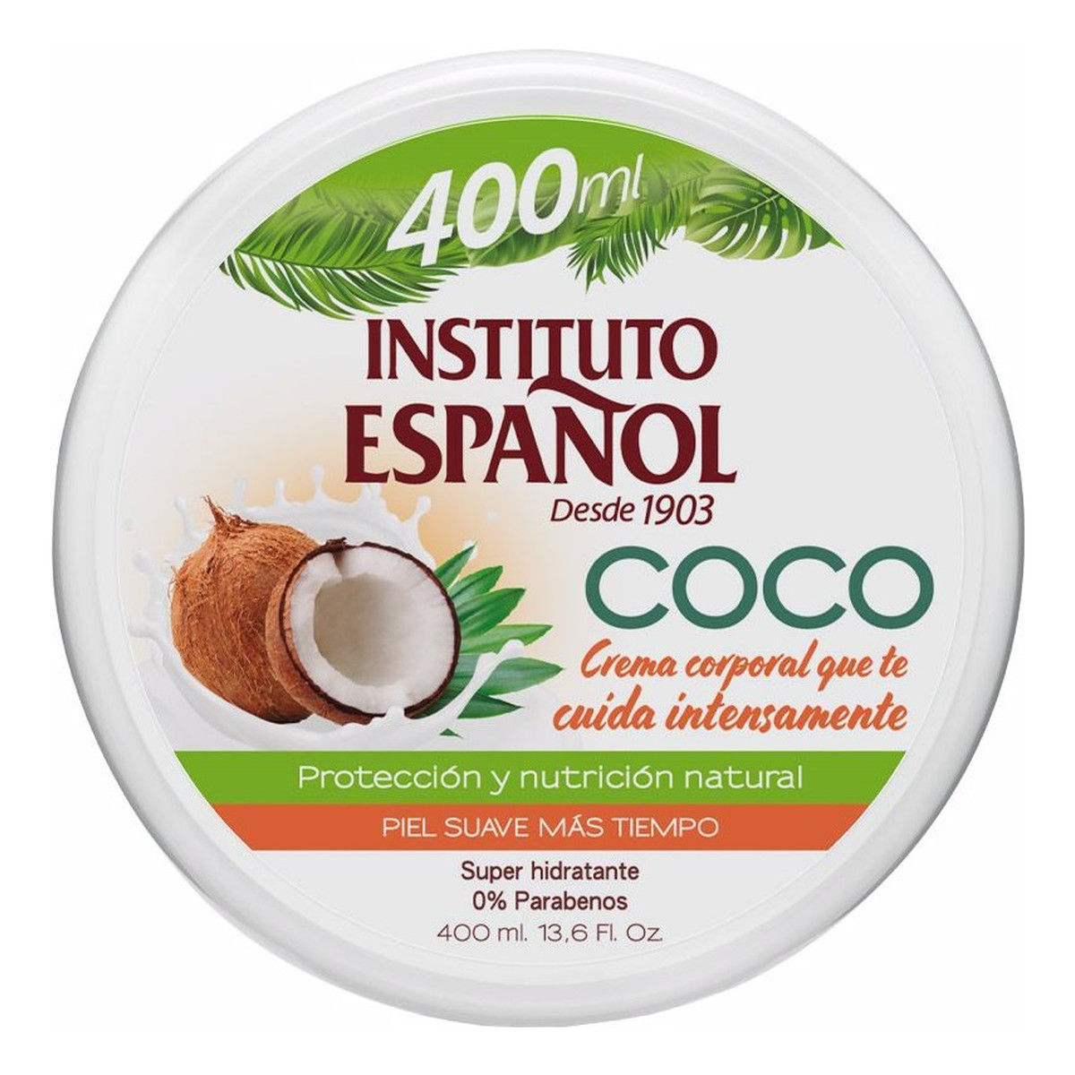 Instituto Espanol Coco nawilżający Krem do ciała 400ml