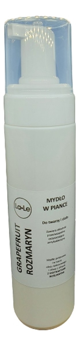 Mydło potasowe w piance Grapefruit Rozmaryn