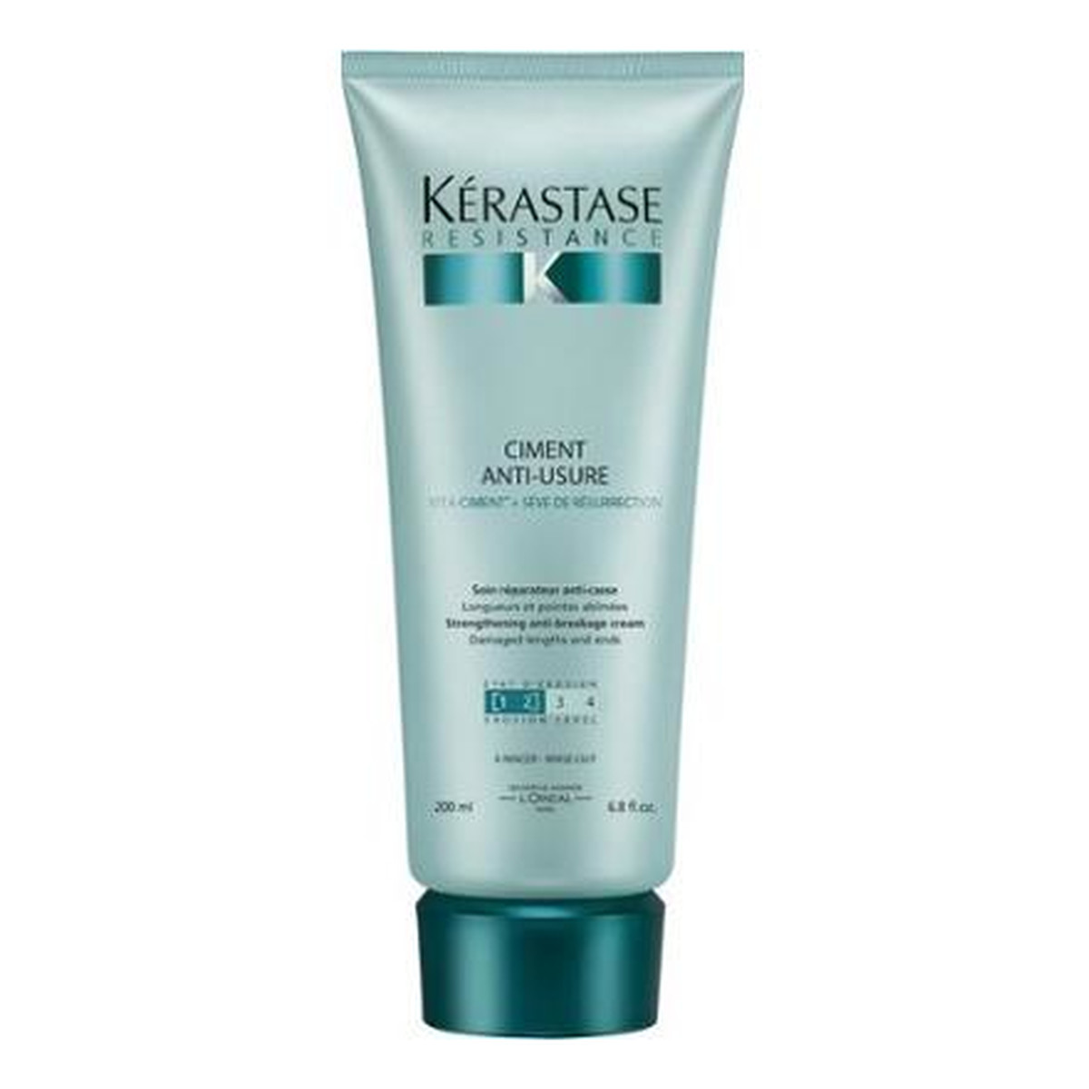 Kerastase Resistance Ciment Anti-Usure Strengthening Anti-Breakage Cream Cement odbudowujący włosy Force 1-2 200ml