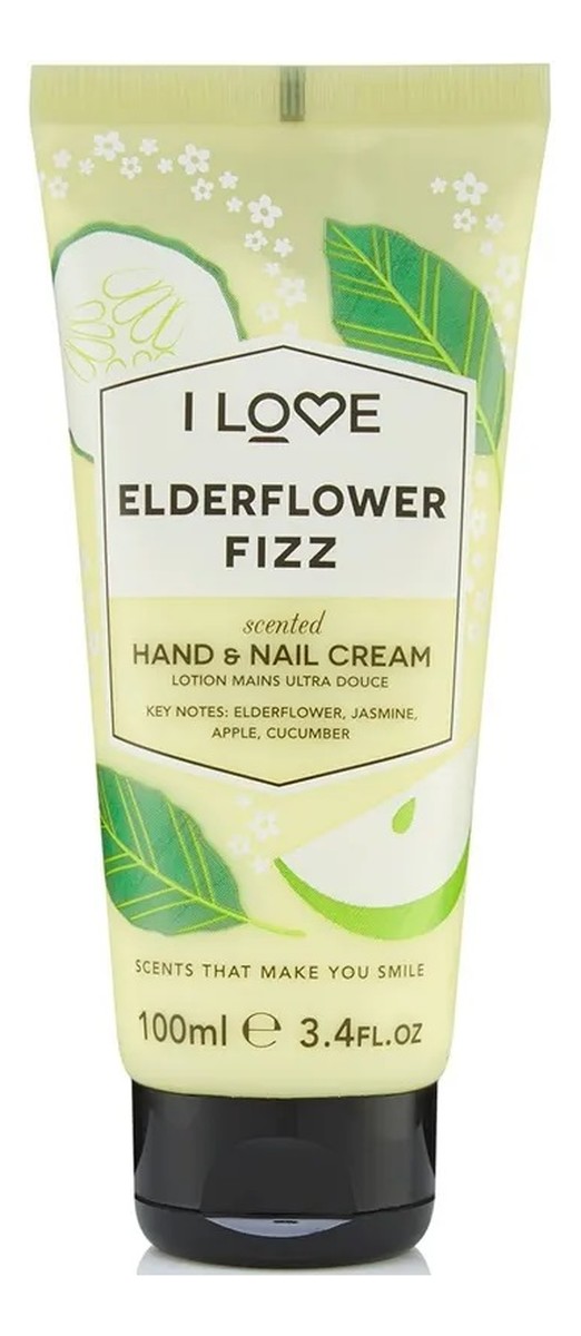 Scented Hand & Nail Cream nawilżający krem do dłoni i paznokci Elderflower Fizz