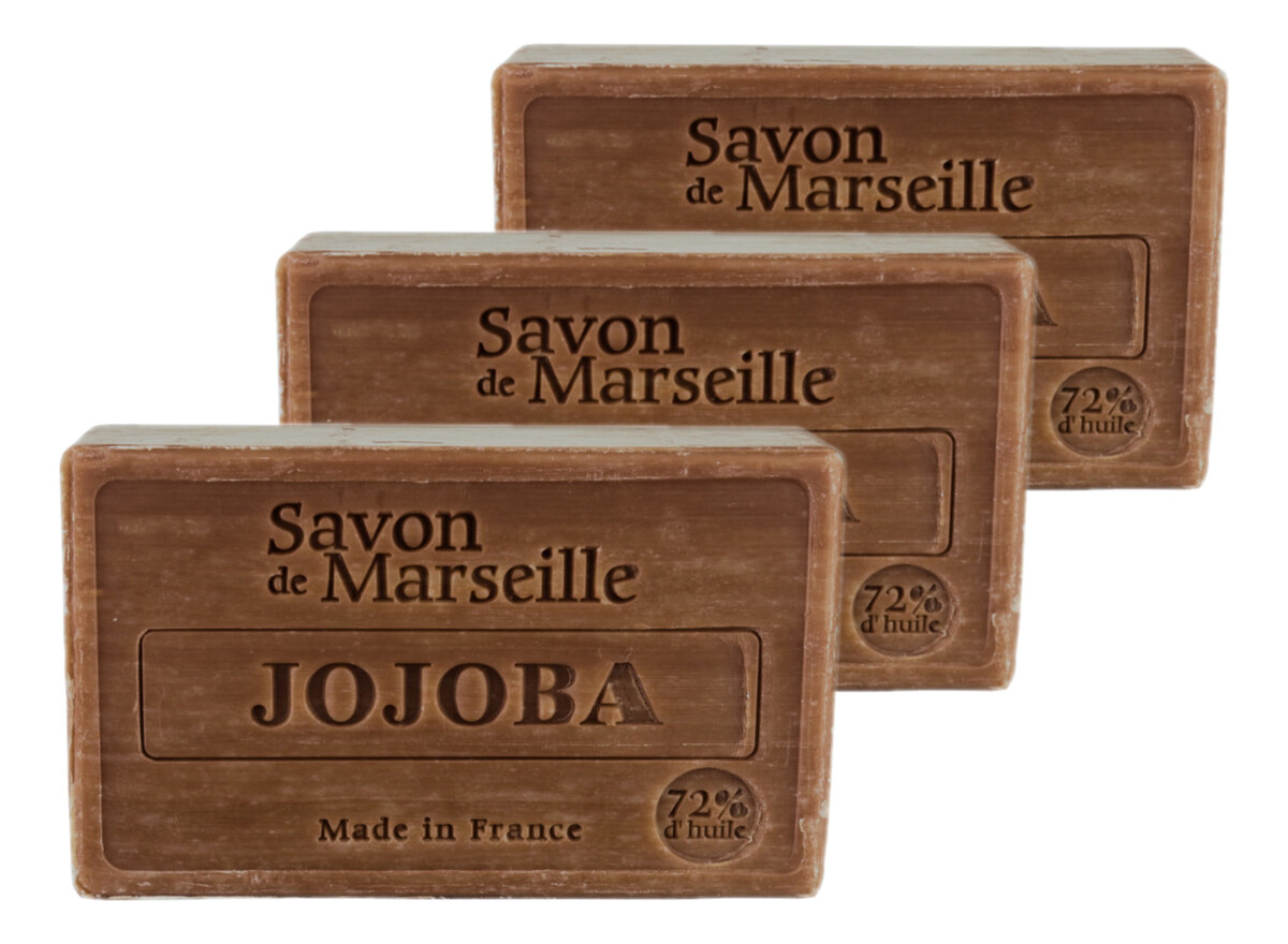 Mydło marsylskie Jojoba 3x100g