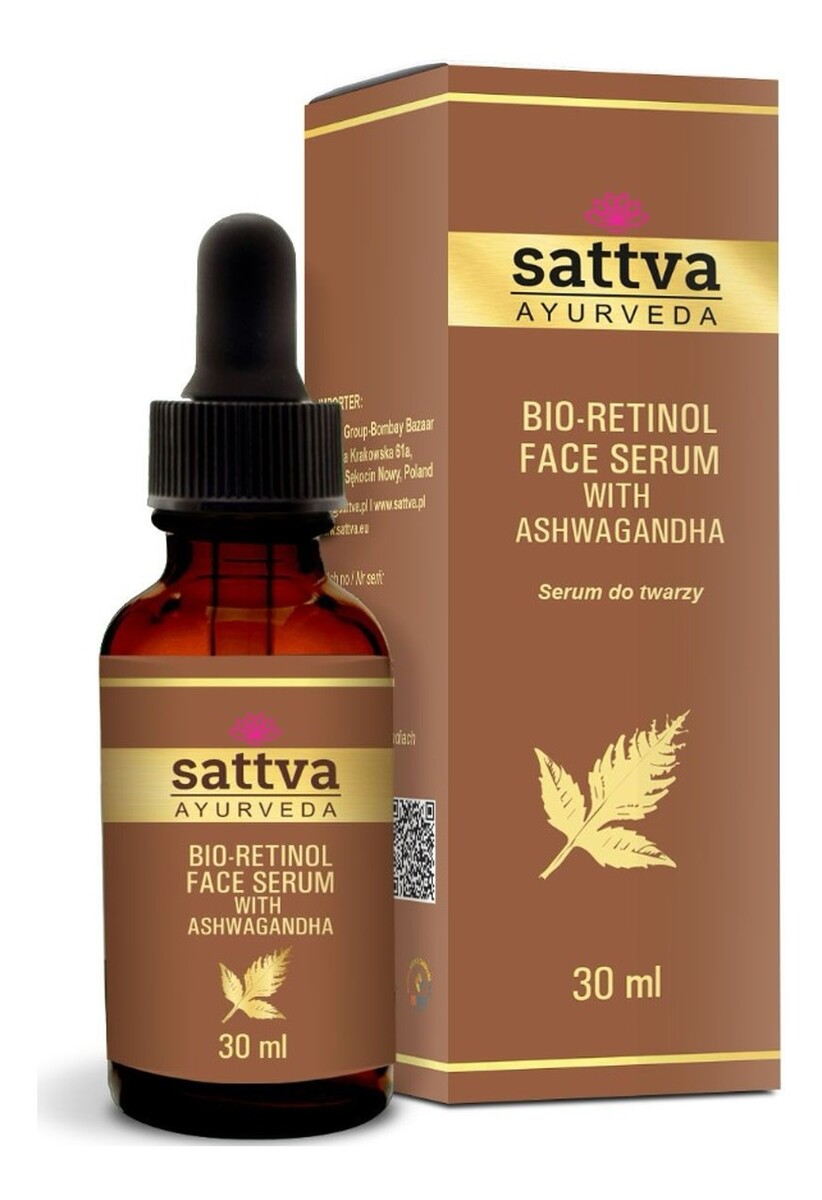 Bio-retinol serum do twarzy z ashwagandhą