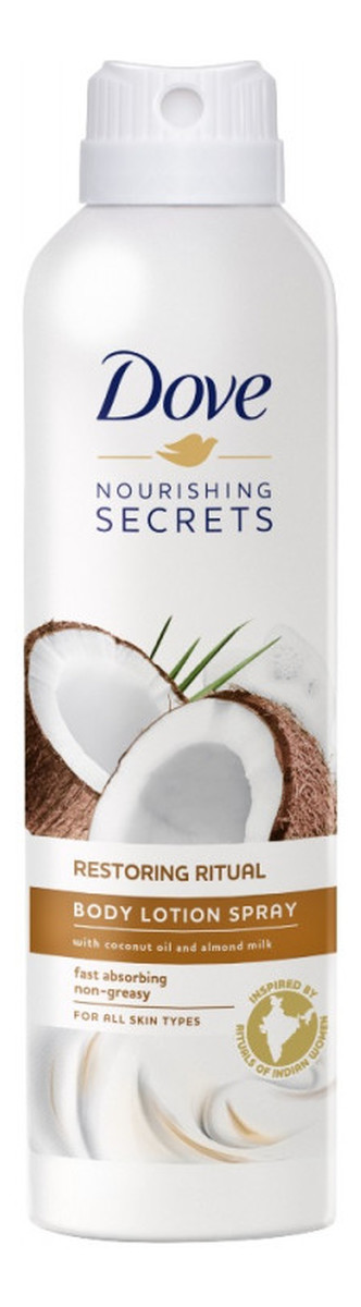 Restoring Ritual Coconut Oil & Turmeric balsam do ciała w spray'u