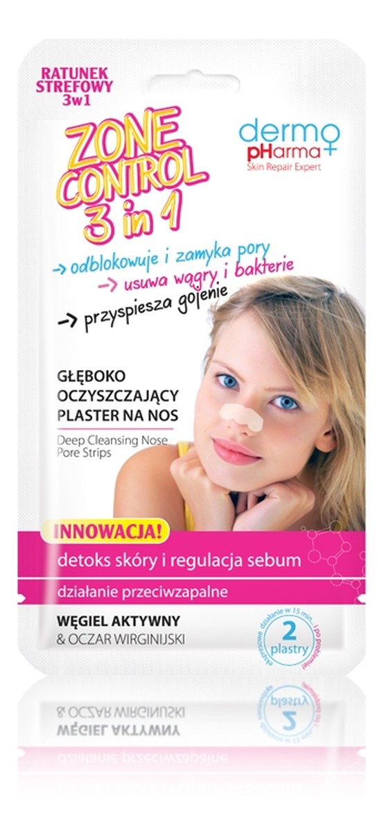 Oczyszczające Plastry Na Nos 2szt