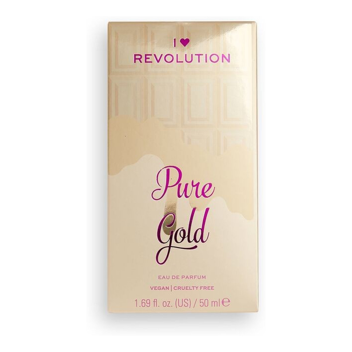 Makeup Revolution I Heart Revolution Eau de Parfum Pure Gold woda perfumowana 50ml