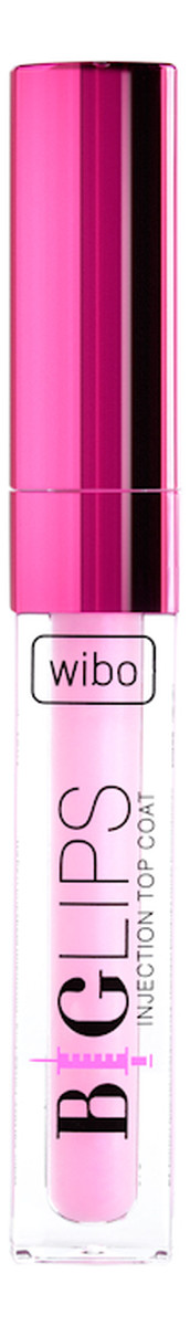 Big Lips Injection Top Coat błyszczący topper do ust z olejem migdałowym