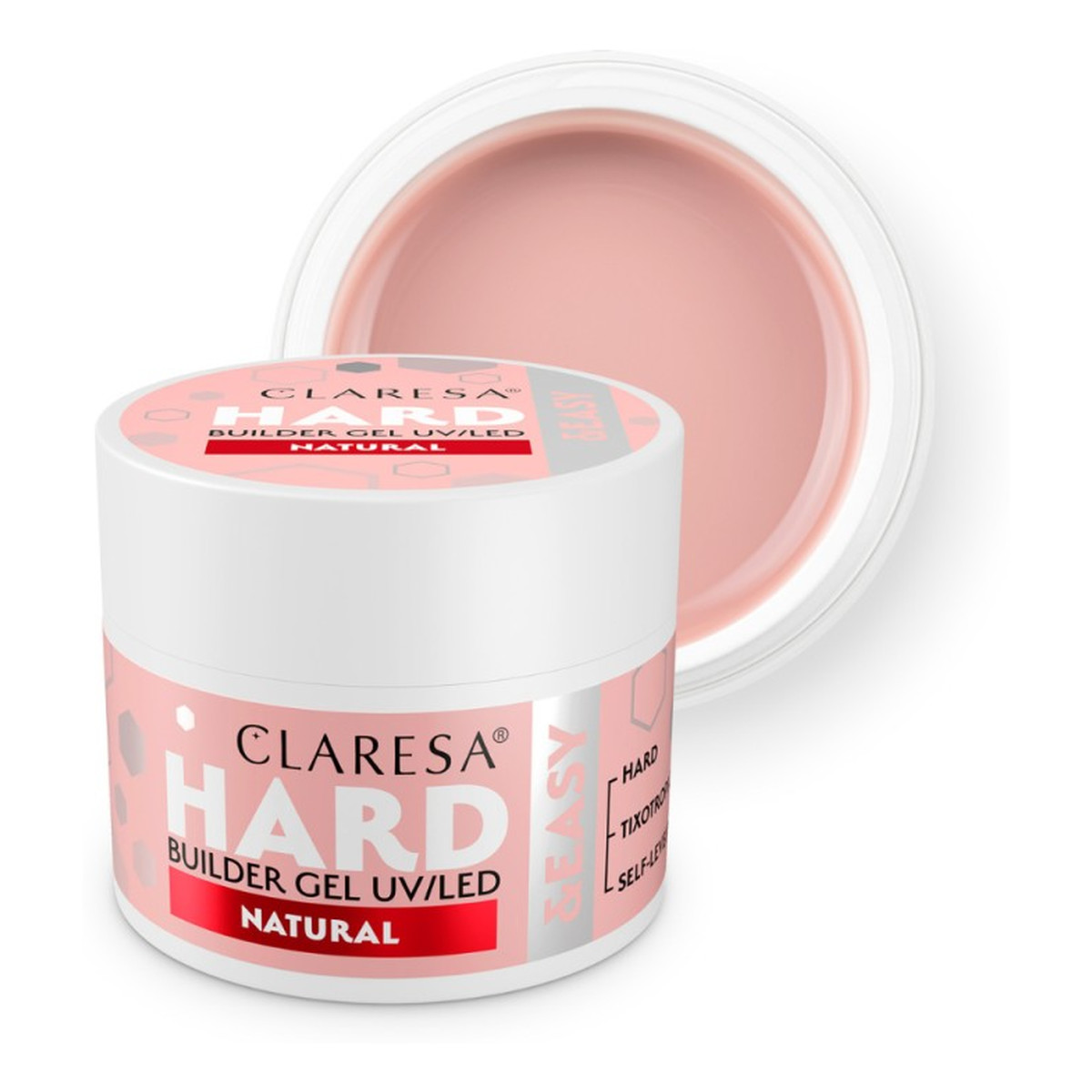 Claresa Hard&Easy Żel Budujący do paznokci 45g