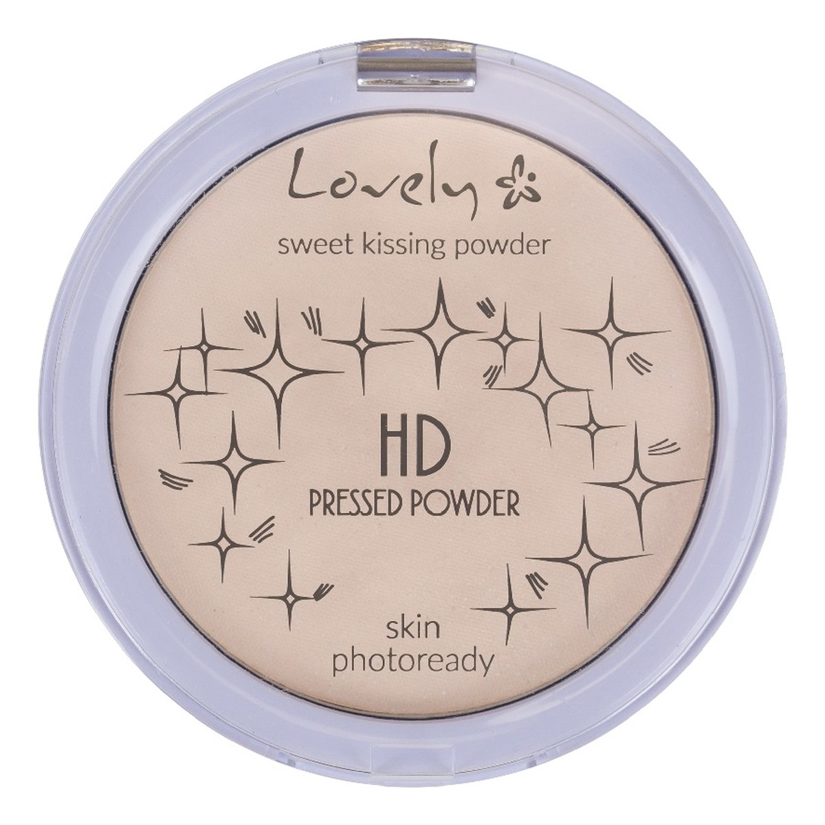 Lovely HD Pressed Powder Transparentny matujący puder do twarzy z Olejem Jojoba 10g