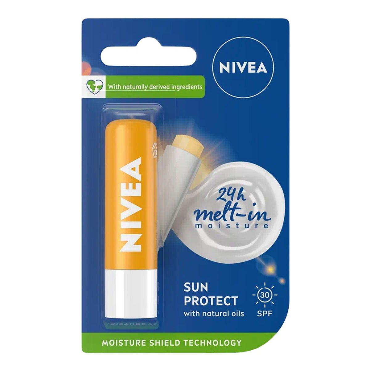 Nivea Sun Protect Pielęgnująca pomadka do ust SPF30 5.5ml