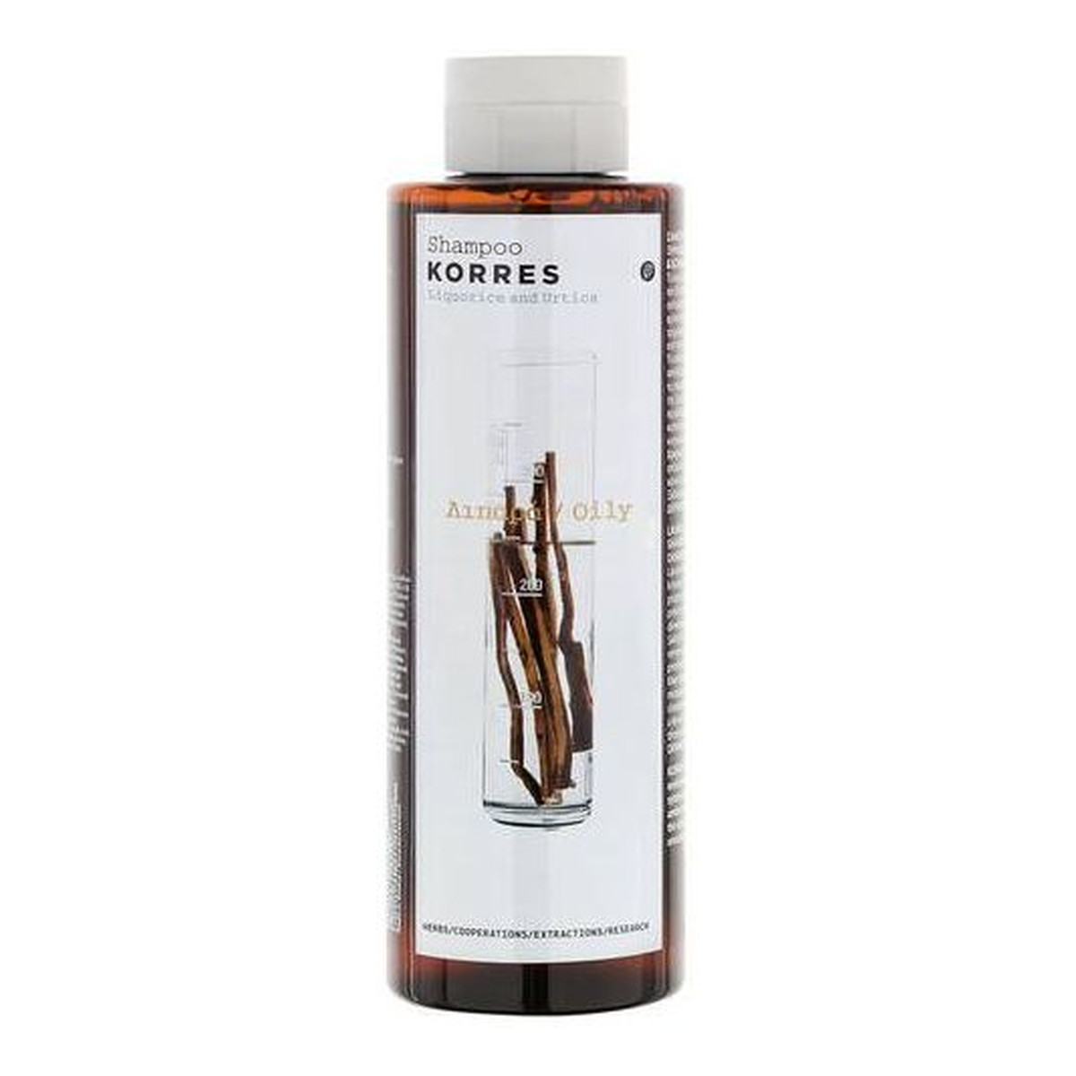 Korres Shampoo For Oily Hair With Liquorice And Urtica Szampon z wyciągiem z lukrecji i pokrzywy do włosów przetłuszczających się 250ml