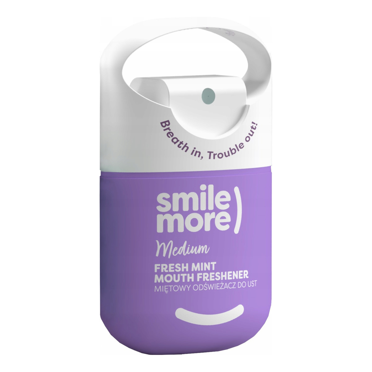 Hiskin Smile More Super Intense Miętowy odświeżacz do ust Medium 20ml