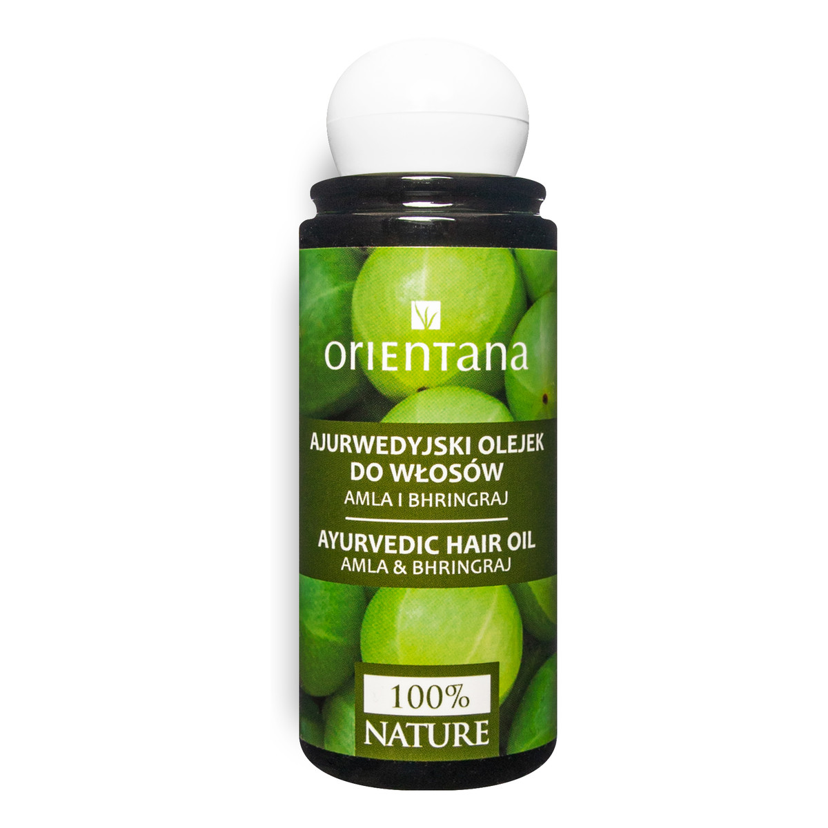 Orientana Ajurwedyjski Olejek do włosów AMLA i BHRINGRAJ 105ml