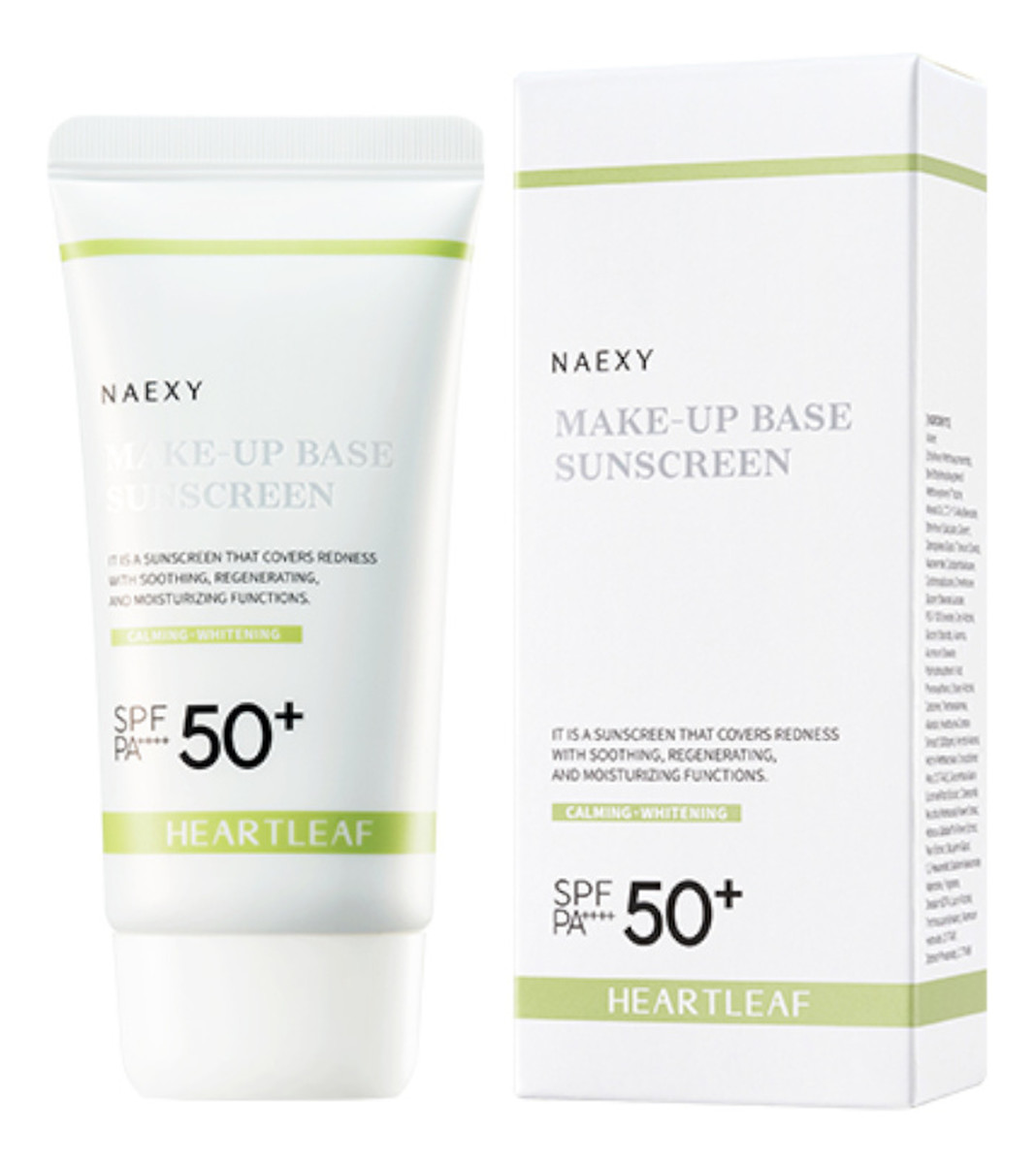 Heartleaf Make-up Base Sunscreen krem do twarzy ochronny SPF50+