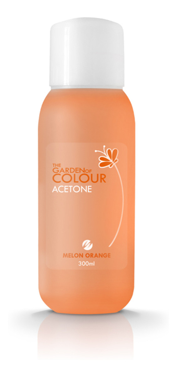aceton do usuwania żelowych lakierów hybrydowych Melon Orange