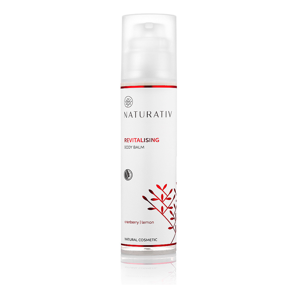 Naturativ Revitalising Body Balm rewitalizujący Balsam do ciała żurawina & cytryna 200ml