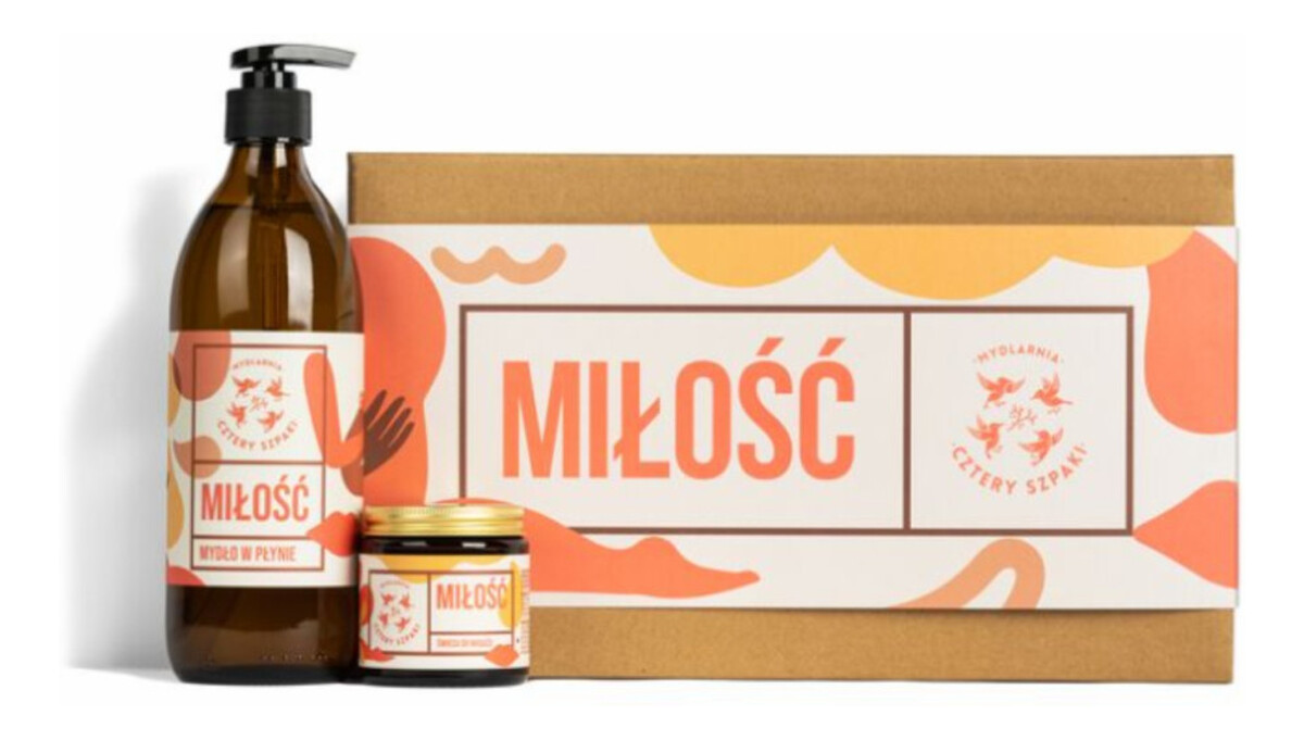 Zestaw Mydło w płynie + Świeca do masażu