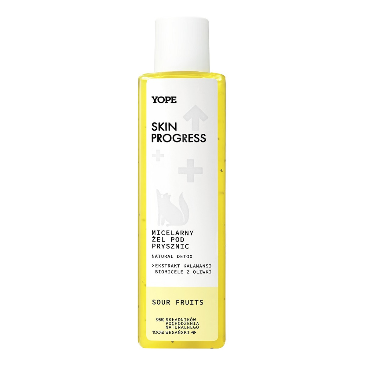 Yope Skin Progress micelarny Żel pod prysznic sour fruits 200ml
