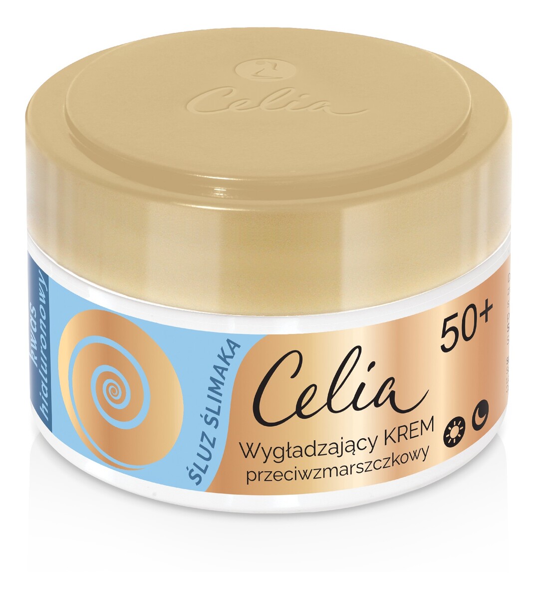Wygładzający krem przeciwzmarszczkowy z kwasem hialuronowym 50+