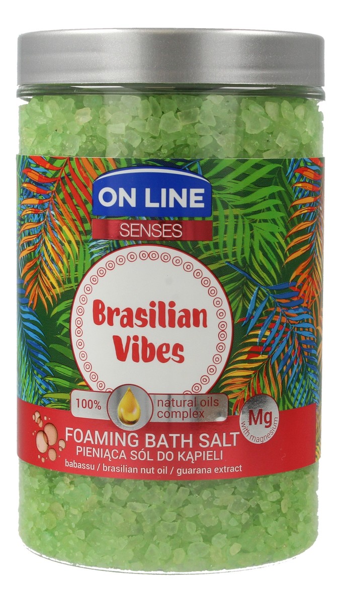 Pieniąca Sól do kąpieli Brasilian Vibes