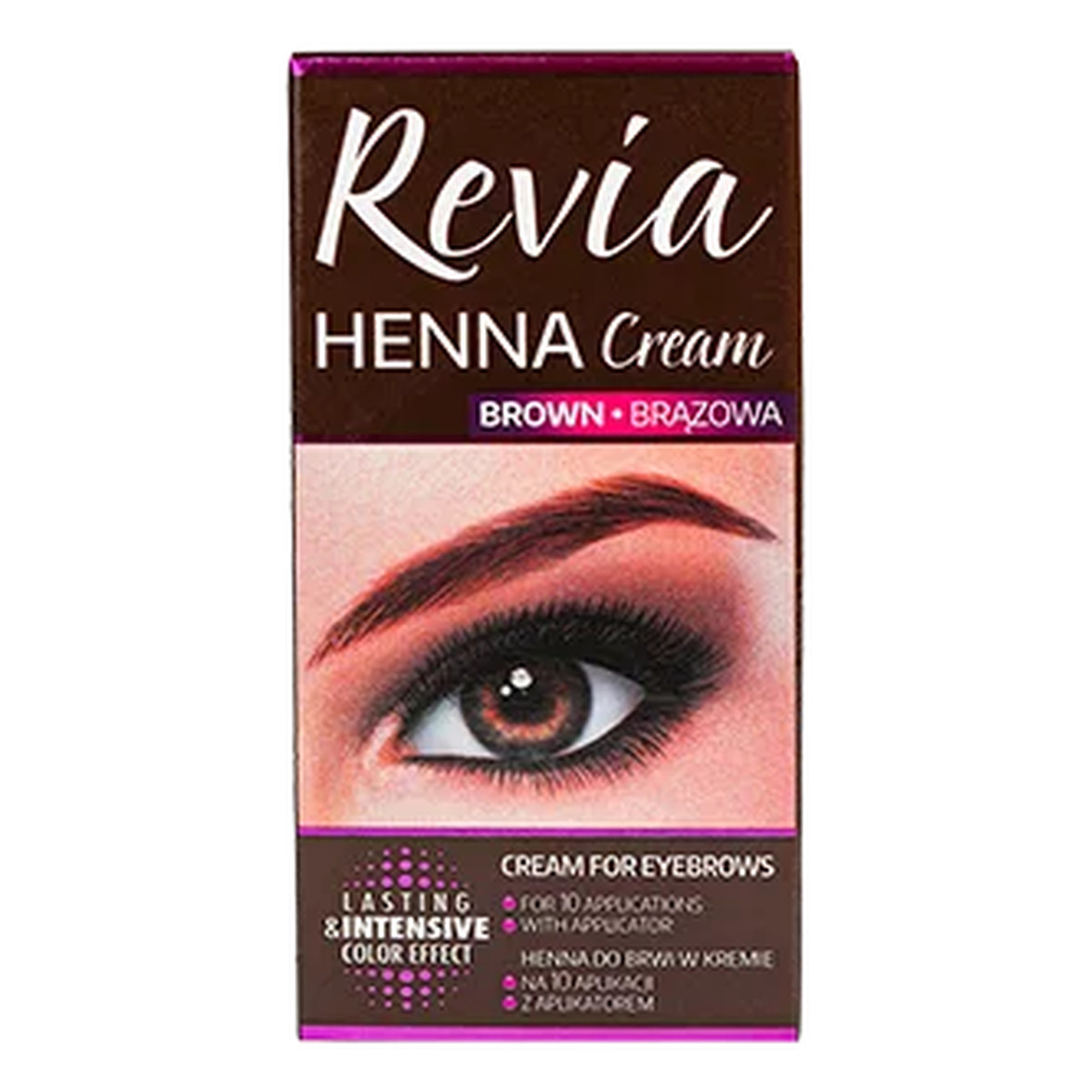 Revia Henna Cream Henna Do Brwi W Kremie