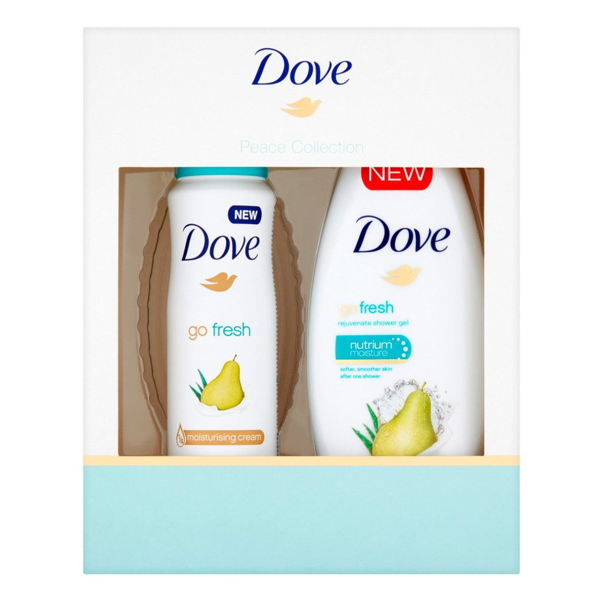 Dove Peace Collection Zestaw prezentowy Żel + Dezodorant Go Fresh