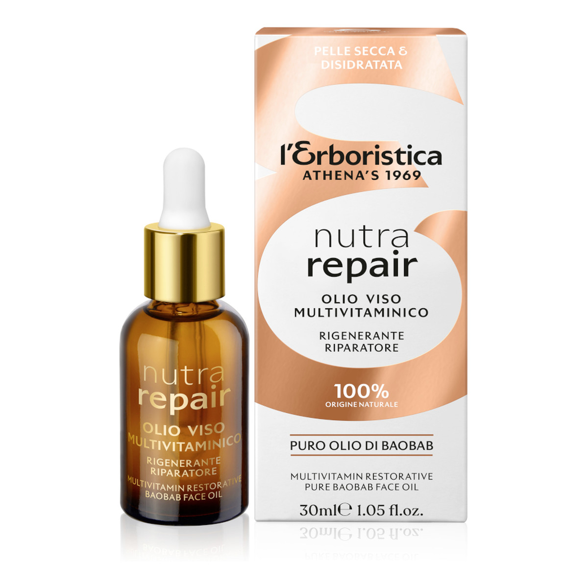 Erboristica nutra repair Multiwitaminowy olejek do twarzy 30ml