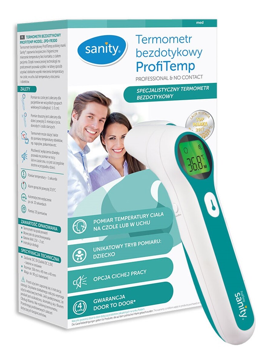 Profitemp termometr bezdotykowy jpd-fr300