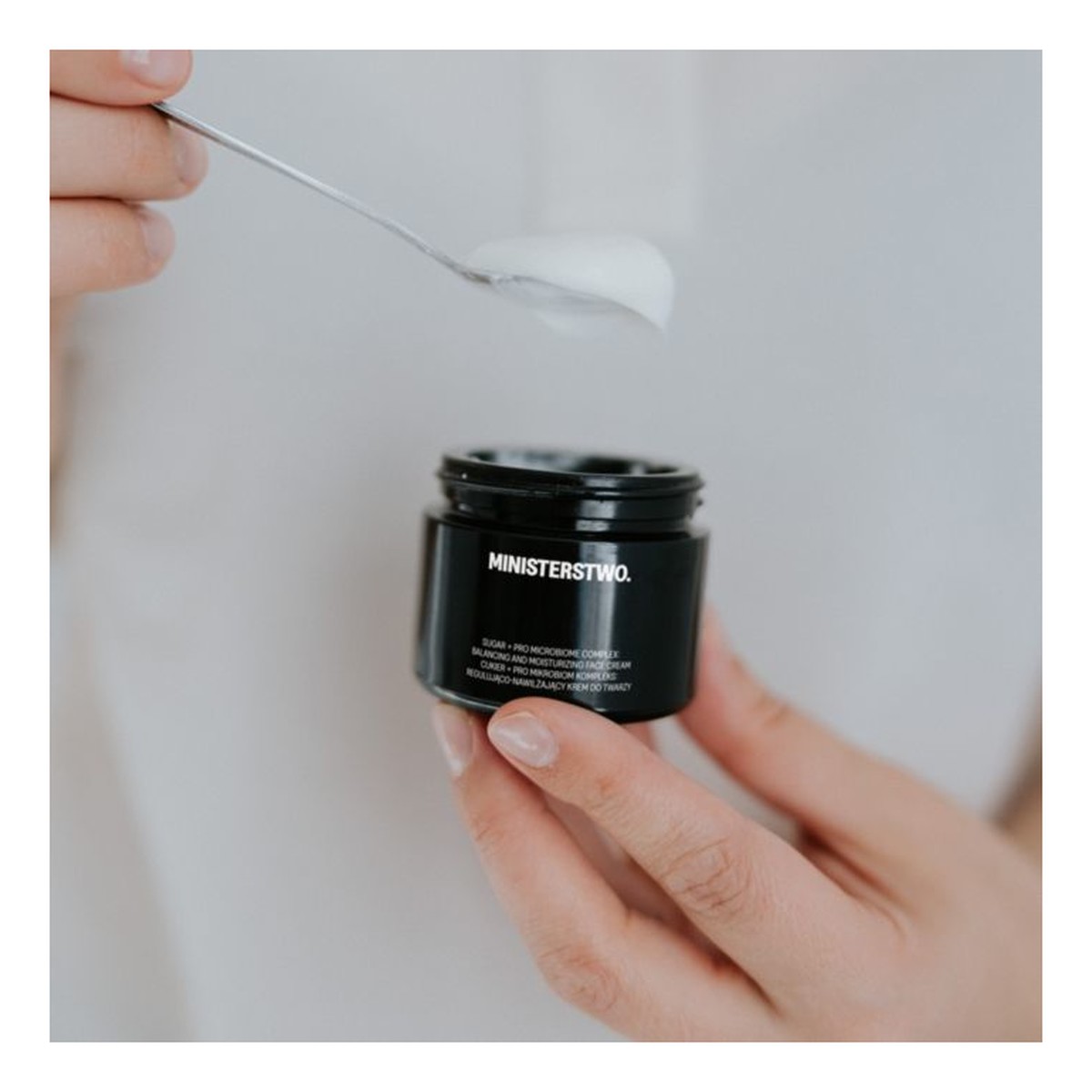 Ministerstwo. Ryż + Ca² + ektoina – krem do twarzy łagodzący 50ml