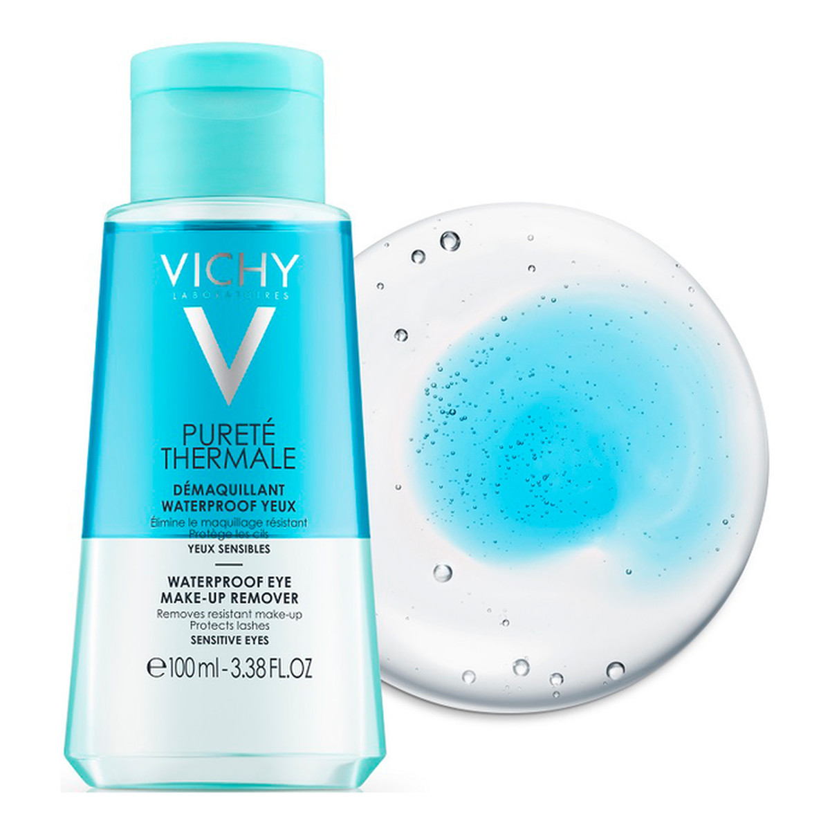 Vichy Purete Thermale Dwufazowy płyn do demakijażu oczu 100ml